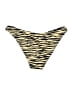 Topshop Animal Print Gold Swimsuit Bottoms Size 12 - photo 2