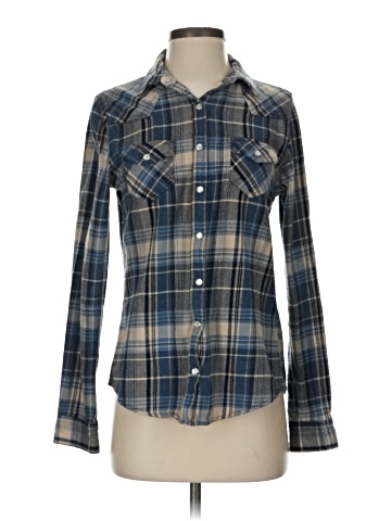 Vanilla Star Long Sleeve Button-Down Shirt (view 1)