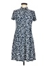 MSK Blue Casual Dress Size M (petite) - photo 1