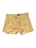 Like an Angel Gold Khaki Shorts Size 1X - photo 1