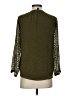 J.Crew Green 3/4 Sleeve Silk Top Size 0 - photo 2