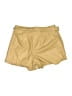 Like an Angel Gold Khaki Shorts Size 1X - photo 2