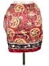 Shein Paisley Red Casual Skirt Size L - photo 2