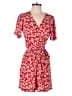 Madewell 100% Viscose Hearts Red Romper Size 6 - photo 1