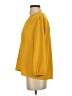 J.Crew 100% Polyester Yellow 3/4 Sleeve Blouse Size XS - photo 5