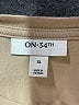 On 34th Tan Sleeveless Top Size XL - photo 7