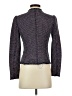 Rebecca Taylor 100% Polyester Tweed Purple Jacket Size 2 - photo 2