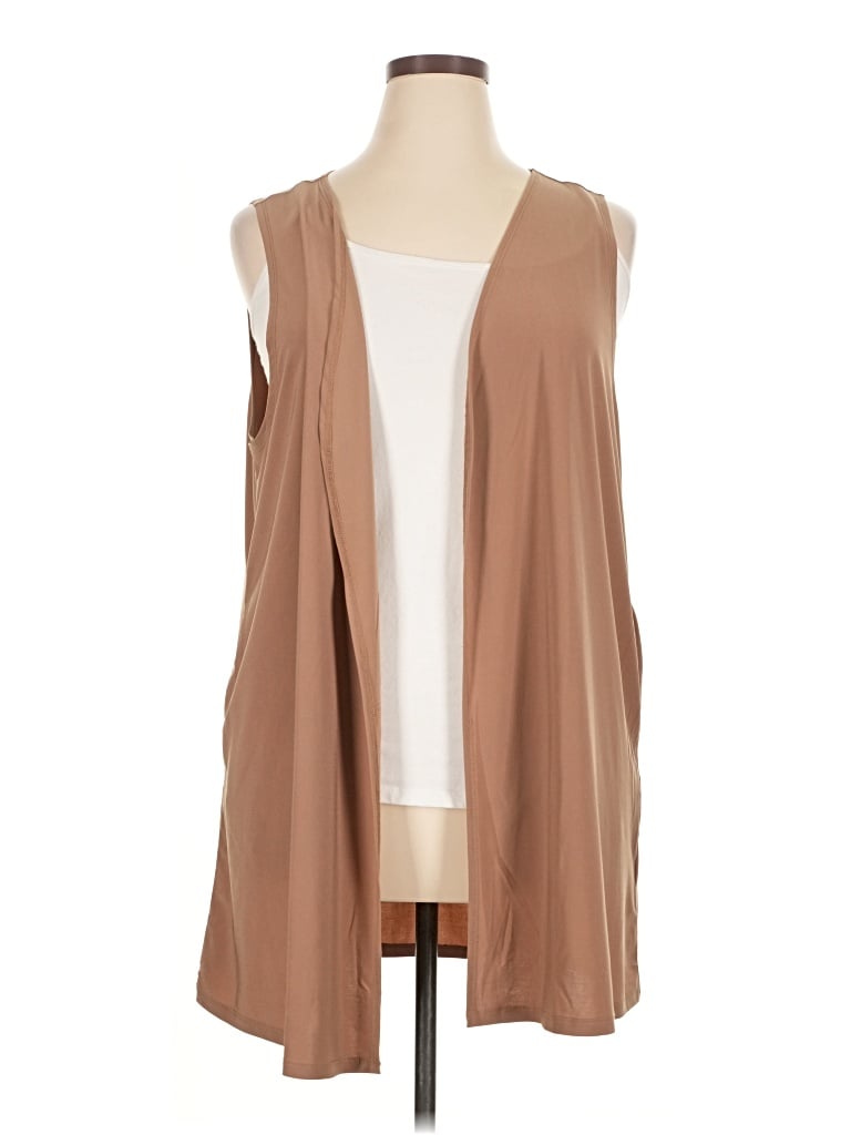 Attitudes By Renee Kimono In Tan