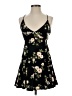 Forever 21 Floral Black Cocktail Dress Size S - photo 1