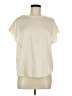Maison d' Amelie 100% Polyester Ivory Short Sleeve Blouse Size M - photo 1