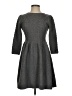 Atmosphere Chevron-herringbone Gray Casual Dress Size UK 8 / US 4 - photo 1