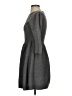 Atmosphere Chevron-herringbone Gray Casual Dress Size UK 8 / US 4 - photo 5