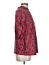 MELLODAY Floral Red 3/4 Sleeve Blouse Size L - photo 4
