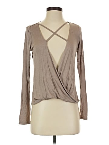 Blue Blush Long Sleeve Top (view 1)