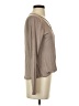 Blue Blush Tan Long Sleeve Top Size S - photo 4