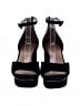 Bernardo 100% Leather Black Heels Size 8 1/2 - photo 2