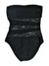 Mossimo Graphic Black One Piece Swimsuit Size S - photo 2