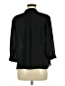 Investments 100% Polyester Black 3/4 Sleeve Blouse Size M (petite) - photo 2