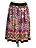 ECI Paisley Pink Casual Skirt Size 4 - photo 1