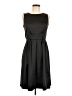 AB Studio Solid Black Casual Dress Size 6 - photo 1