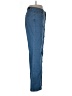 Earl Jean Chevron-herringbone Blue Jeans Size 10 - photo 4