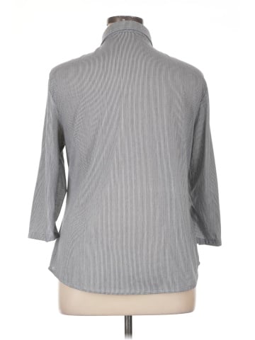 Eden & Olivia 3/4 Sleeve Button-Down Shirt (view 2)