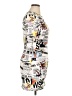 Rainbow Graphic Ivory Cocktail Dress Size XL - photo 4