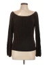 Xscape Brown Long Sleeve Top Size L - photo 1