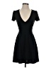 Zara Solid Black Cocktail Dress Size S - photo 1