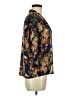 Investments 100% Polyester Floral Blue 3/4 Sleeve Blouse Size M (petite) - photo 4