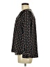Investments 100% Polyester Polka Dots Black Long Sleeve Blouse Size M (petite) - photo 5