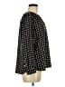 Investments 100% Polyester Polka Dots Black Long Sleeve Blouse Size M (petite) - photo 4