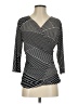 Ellen Tracy Black 3/4 Sleeve Top Size XS - photo 1