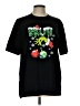 Unbranded Tropical Black Short Sleeve T-Shirt Size L - photo 1