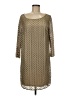 Hale Bob 100% Polyester Tan Casual Dress Size M - photo 1
