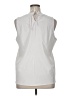 T by Talbots White Sleeveless Blouse Size XL - photo 2