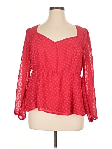 Torrid 3/4 Sleeve Blouse (view 1)