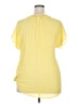 Jennie & Marlis Yellow Short Sleeve Top Size 2X - photo 2