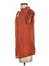 Unbranded Orange Short Sleeve Blouse Size S - photo 5