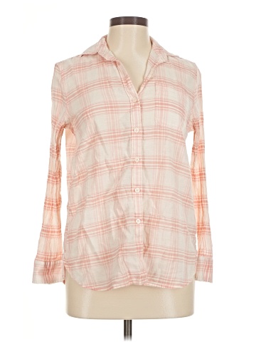 Chaps 3/4 Sleeve Button-Down Shirt (view 1)
