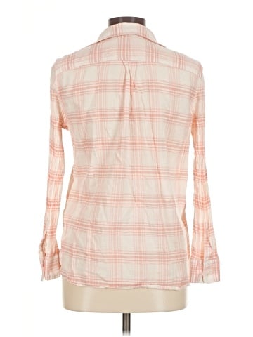 Chaps 3/4 Sleeve Button-Down Shirt (view 2)