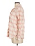 Chaps 100% Cotton Plaid Pink 3/4 Sleeve Button-Down Shirt Size M - photo 5