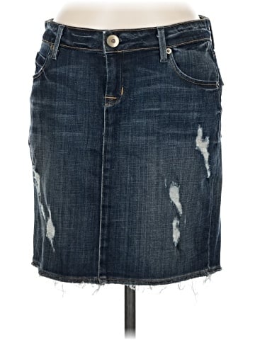Hudson Gray Denim Skirt (view 1)