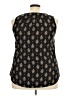 db established 1962 100% Polyester Black Sleeveless Blouse Size 2X - photo 2