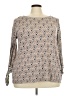 Max Studio Tan Long Sleeve Blouse Size 2X - photo 1