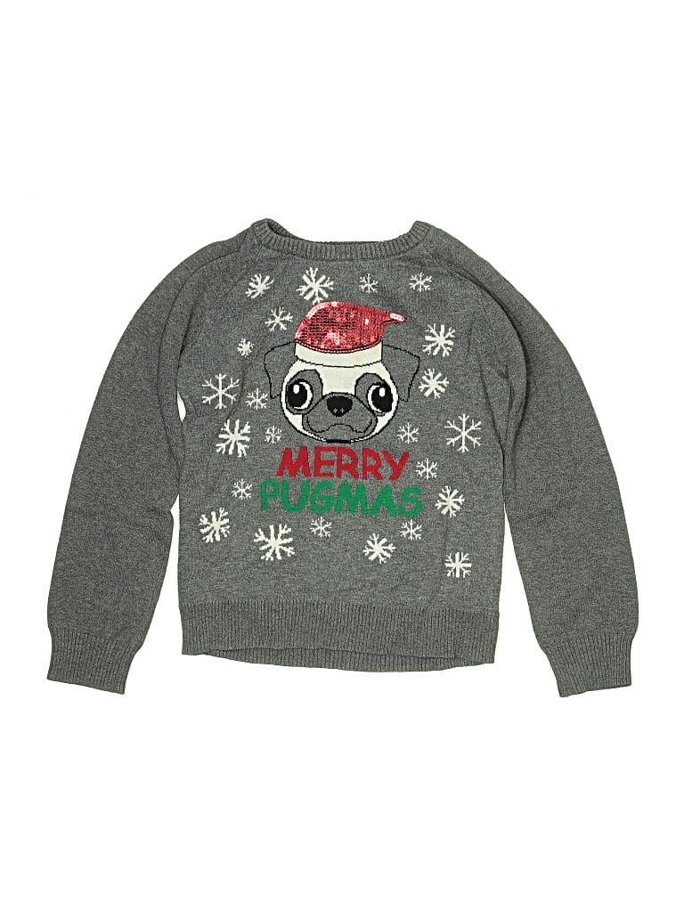 Pre-owned Unbranded Kids' Pullover Sweater In Gray