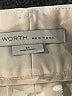 Worth New York Ivory Khakis Size 14 - photo 4