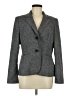 Nine West 100% Polyester Tweed Gray Blazer Size 8 - photo 1