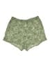 Three Dots 100% Rayon Tropical Green Shorts Size XL - photo 1