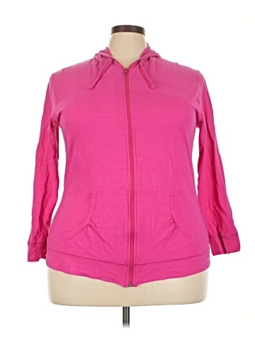 Just My Size Zip Up Hoodie (view 1)